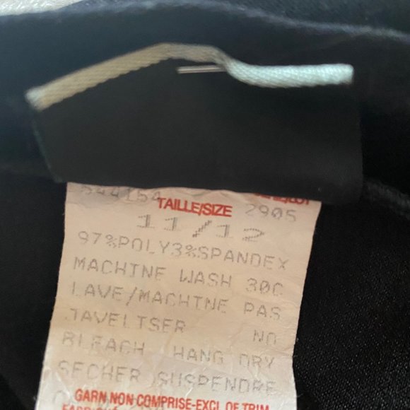 Black Maxi Skirt with Sexy Back Split - Picture 6 of 10